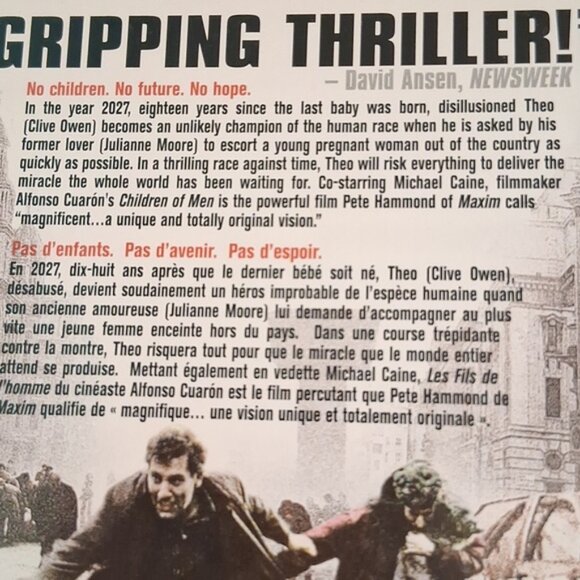 Children Of Men DVD - Picture 3 of 4